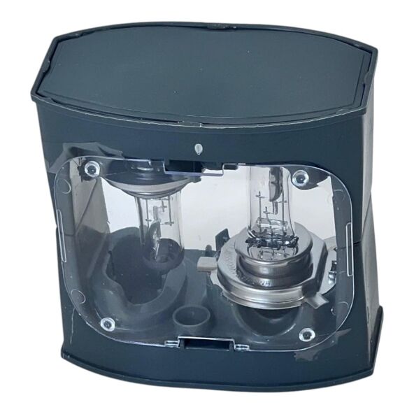 Becuri Auto Xenon H4 – 12V 60/55W, 5500K Super White, Set 2 Bucăți, Umplute cu Gaz Xenon pentru Lumină Puternică și Clară