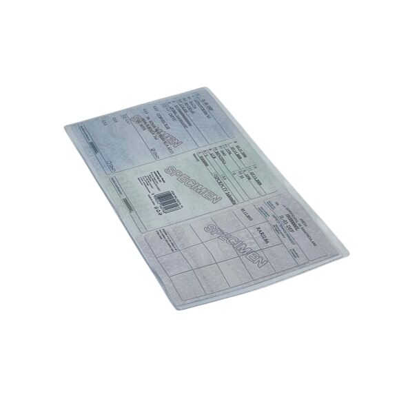 Portofel Transparent pentru Talon Auto – Suport Documente Mașină, Plastic Rezistent